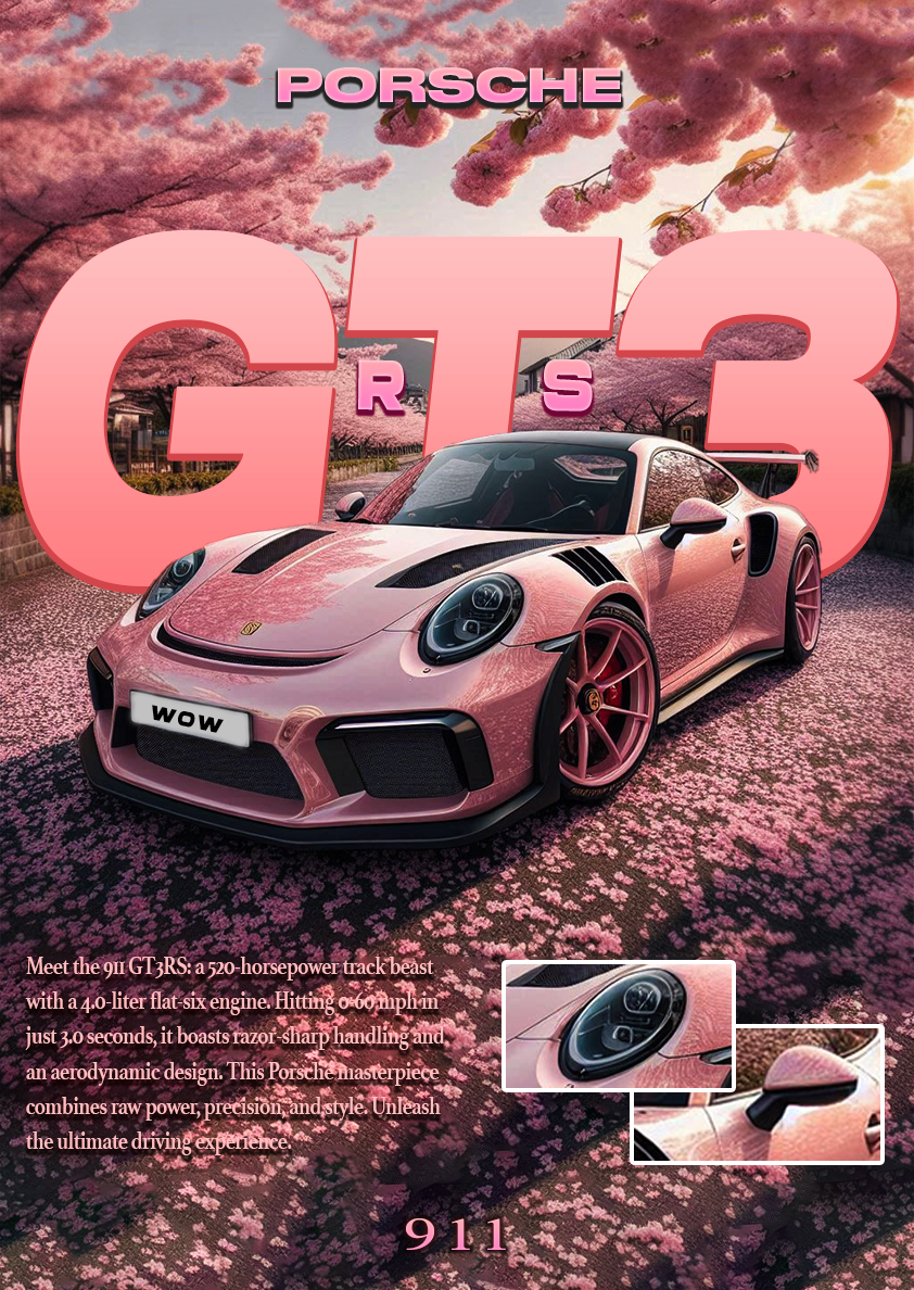 Porsche 911 GT3 RS (Sakura Edition)