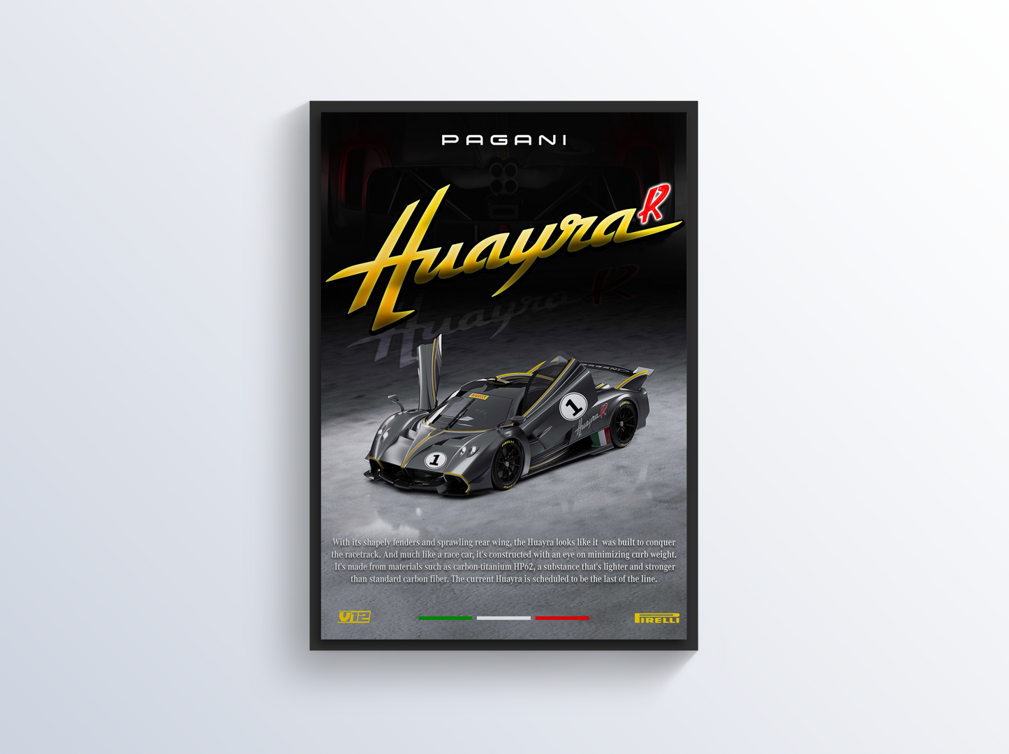 PAGANI HUAYRA R - wheels